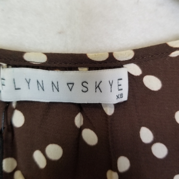 NWT $198 Flynn Skye Elsie Midi Dress Polka Dot - Picture 13 of 13